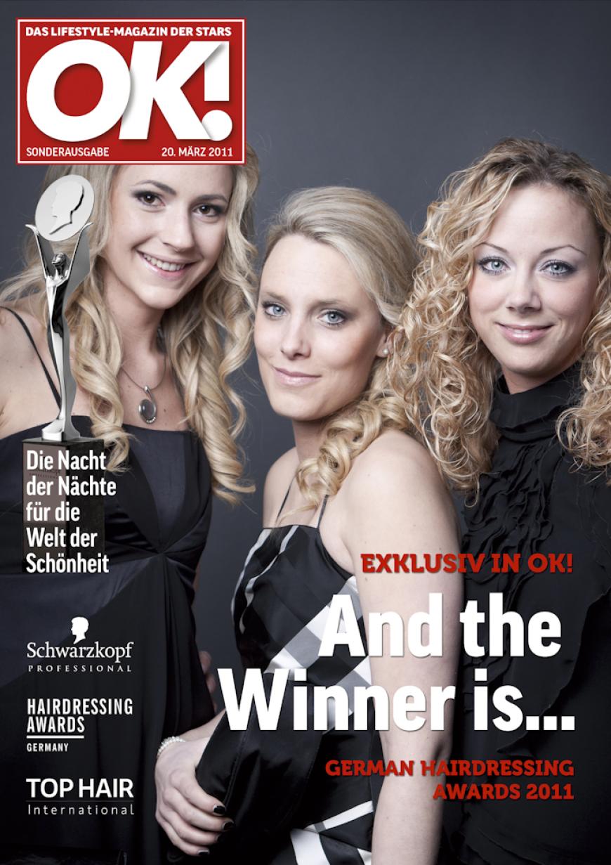 Einmal im Leben das Cover der OK! zieren! Für die Gäste des „German Hairdressing Award 2012“ wurde dieses Traum Wirklichkeit. Jeder Gast des Gala-Abends konnte an einem persönlichen OK! Fotoshooting teilnehmen - und die tollen Ergebnisse sehen Sie hier! Viel Spaß beim Durchklicken!
