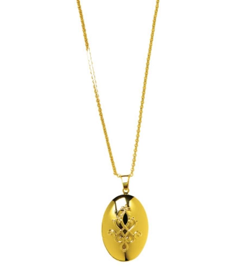 Verziertes Amulett von Tchibo, ca. 10 Euro
