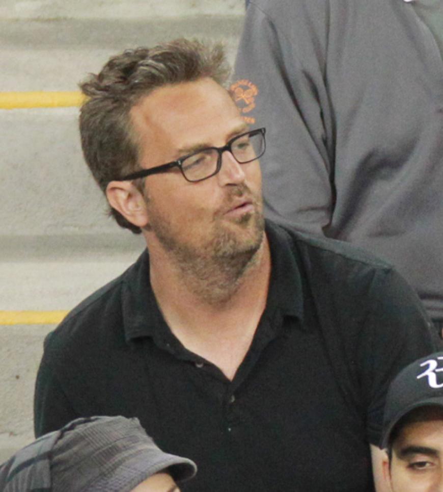 Matthew Perry scheint auch ein Tennis-Fan zu sein