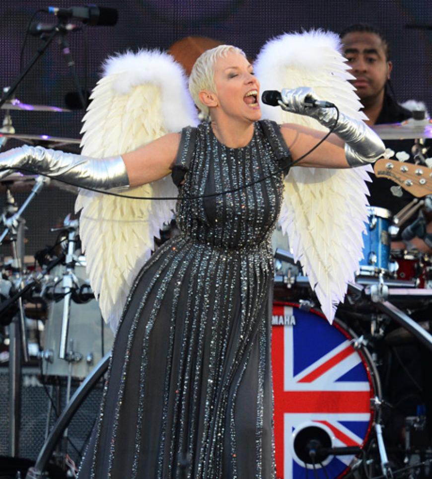 Engelsgleich: Sängerin Annie Lennox