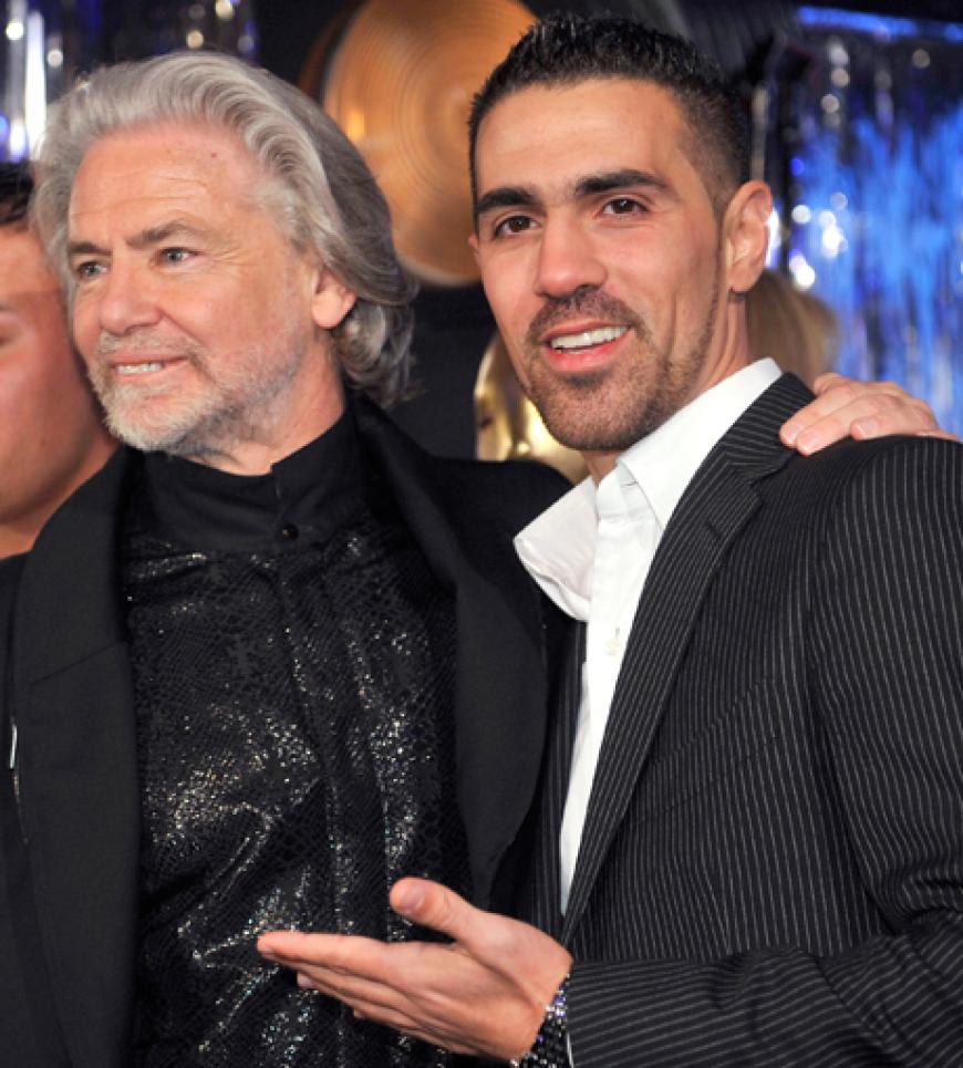 Wenn Hermann Bühlbecker, Besitzer der Aachener Printen- und Schokoladenfabrik Henry Lambertz, lädt, gibt sich sogar Rapper Bushido ganz brav