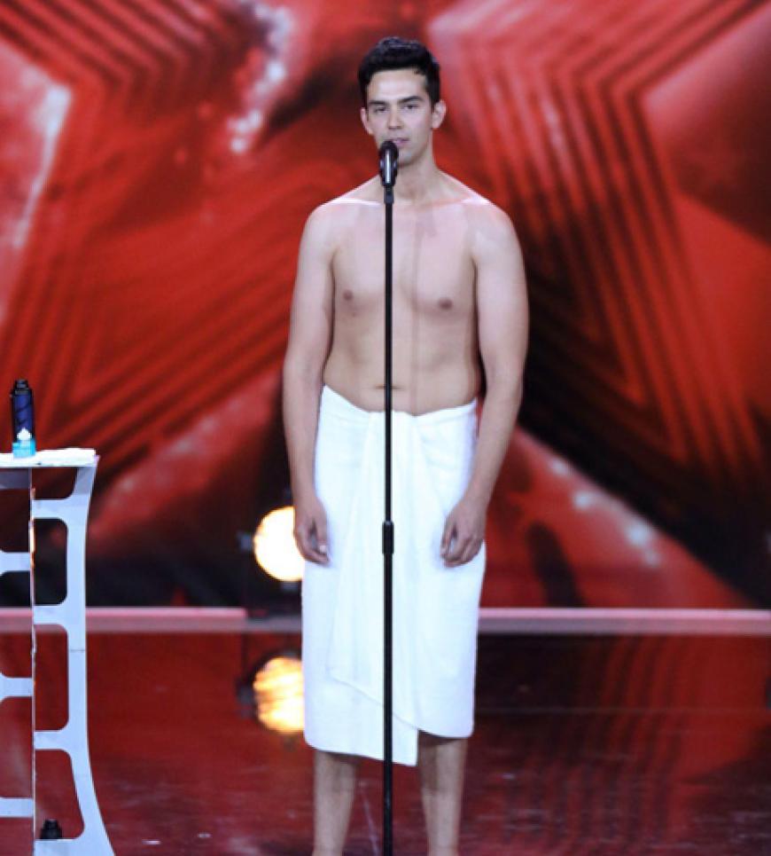 Comedian Michael Carbonaro, 28, aus Los Angeles konnte allein mit Rasierschaum die Jury überzeugen