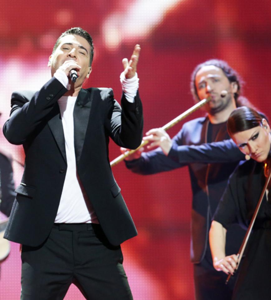 ...ebenso wie´ Zeljko Joksimovic aus Serbien