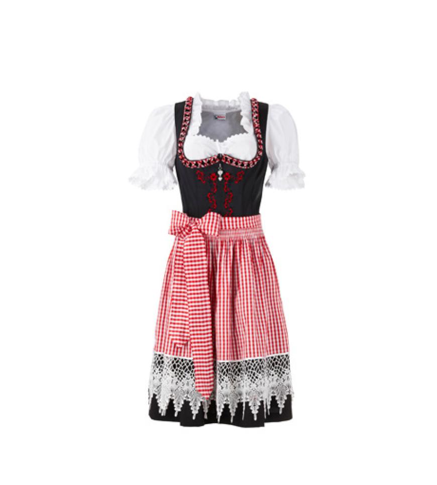 Dirndl mit süßen Stickereien von Adler, ab ca. 100 Euro