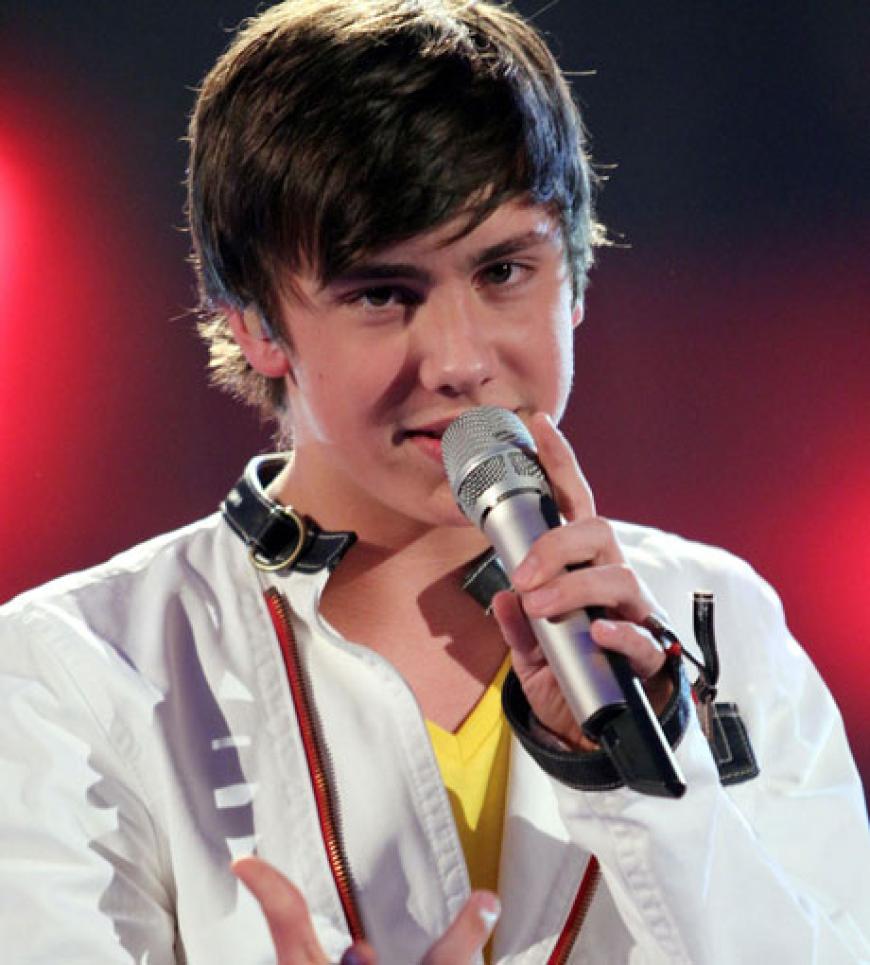 Sebastian Wurth heimste vor allem für seine deutschen Song Lob ein - er sang