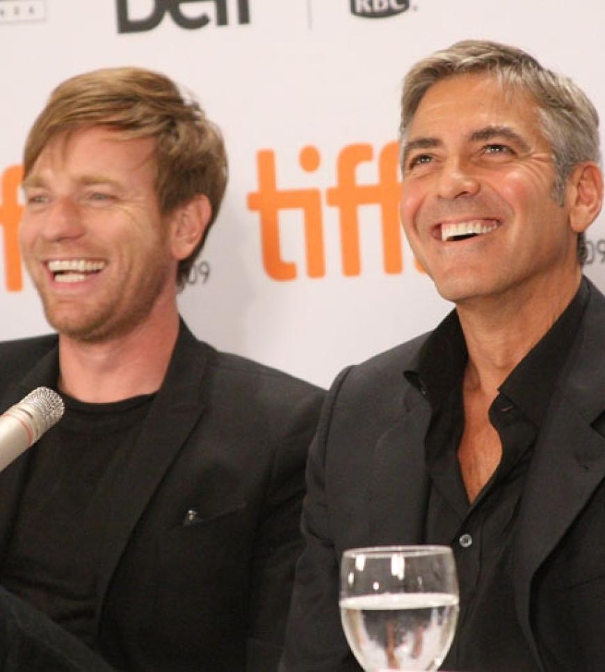 Ewan McGregor und George Clooney haben bei der Pressekonferenz zum Film
