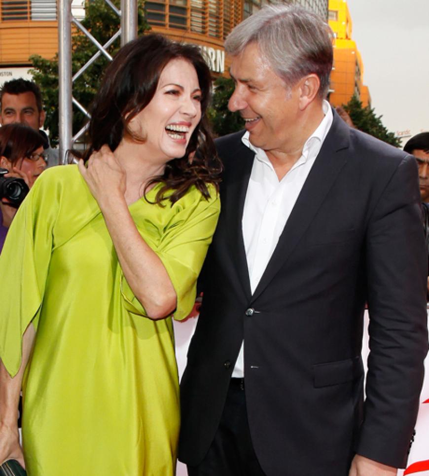 Iris Berben und Klaus Wowereit