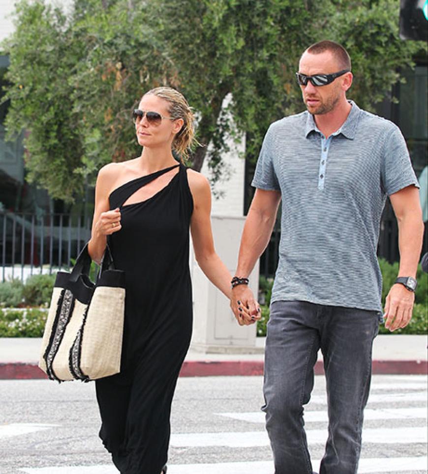 Heidi Klum und Martin Kristen bei einer gemeinsamen Shopping-Tour