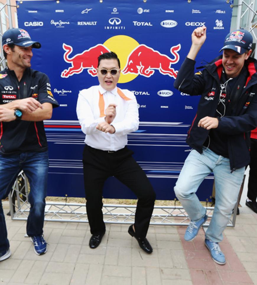 Schon die beiden Red Bull-Formel 1-Fahrer Mark Webber und Sebastian Vettel sind dem