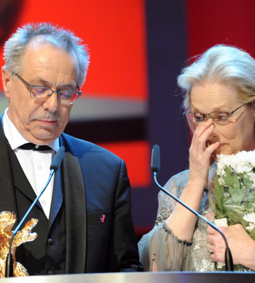 Meryl war sichtlich gerührt über die Ehrung für ihr Lebenswerk