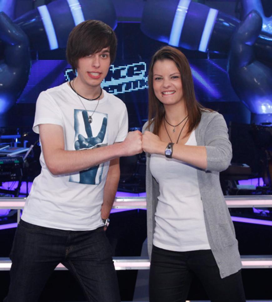 Im Team Nena duellierten Kevin Staudt und Isabelle Schmidt