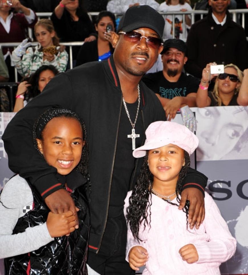 Schauspieler Martin Lawrence brachte seine beiden Töchter mit