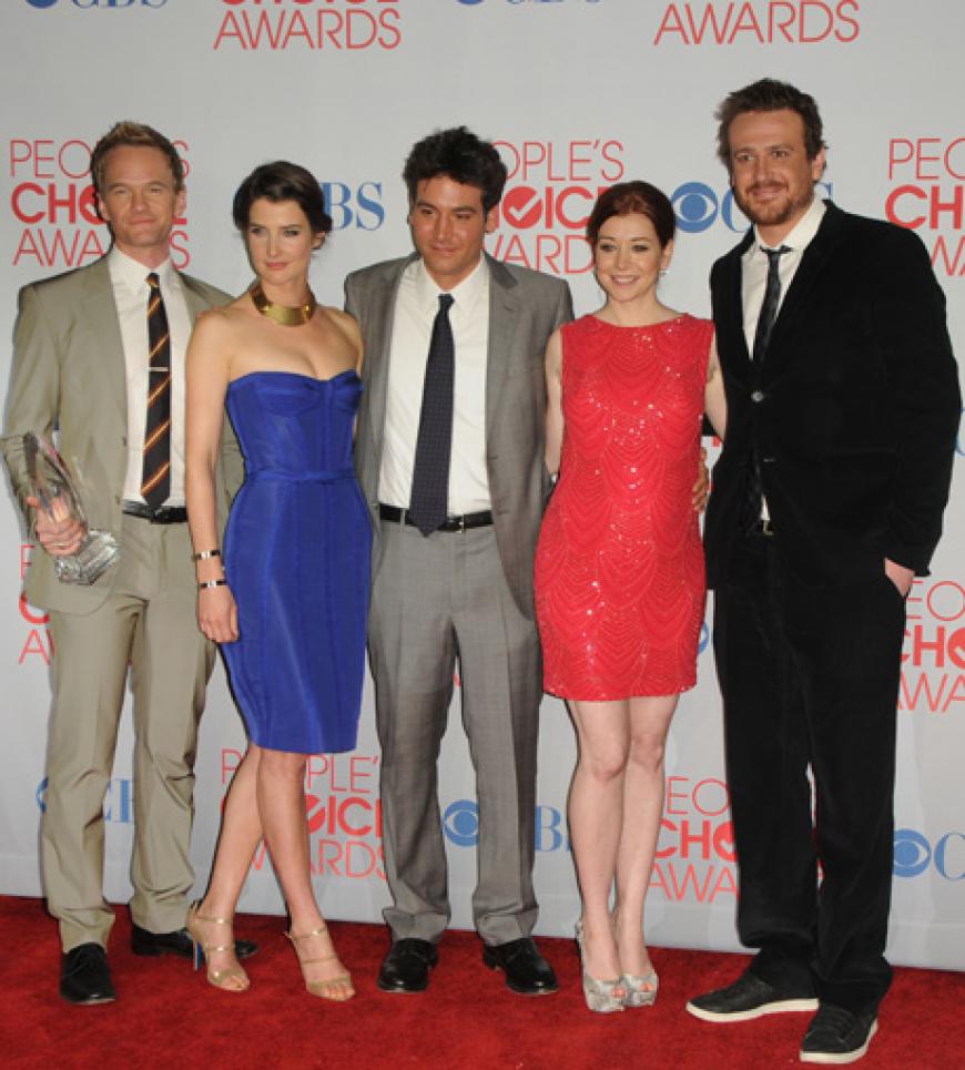 Jason Segel mit seinen Co-Stars von