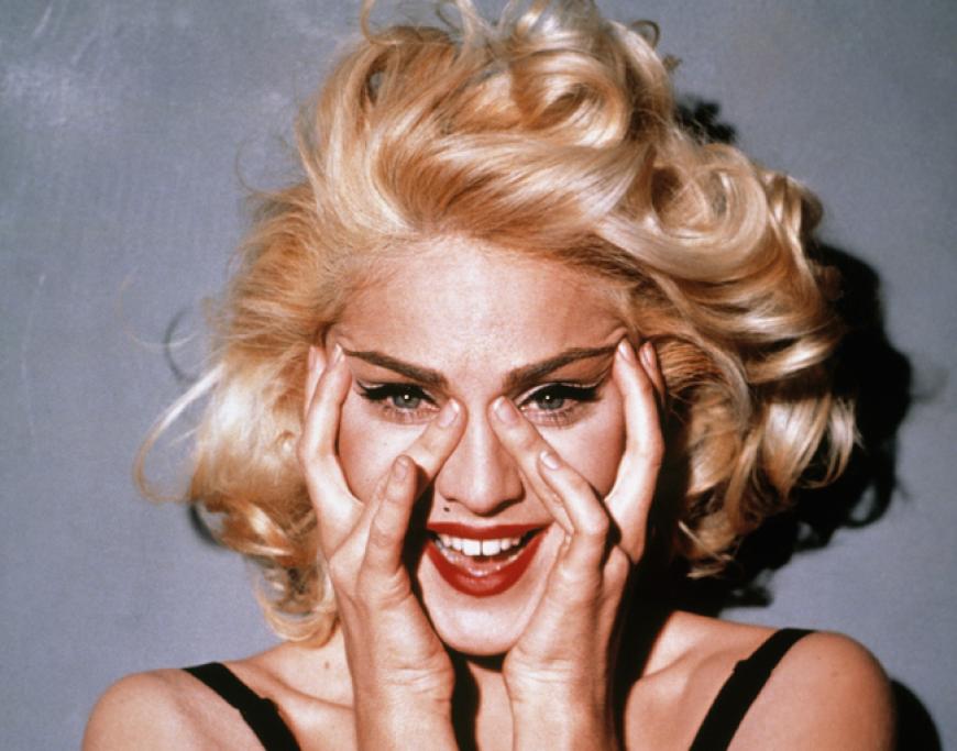 Eine, die sich gern in die Rolle der Marilyn Monroe versetzte: Popstar Madonna