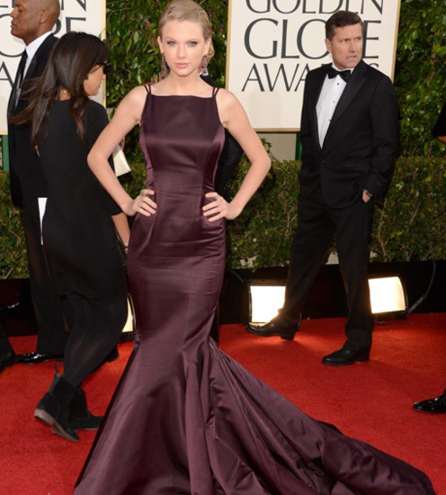 Country-Star Taylor Swift in Donna Karan Atelier