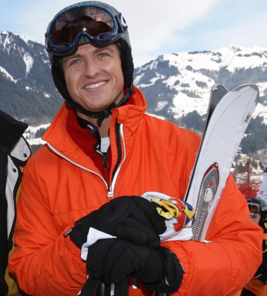Flott auf der Piste: Ex-Formel-1-Star Ralf Schumacher.