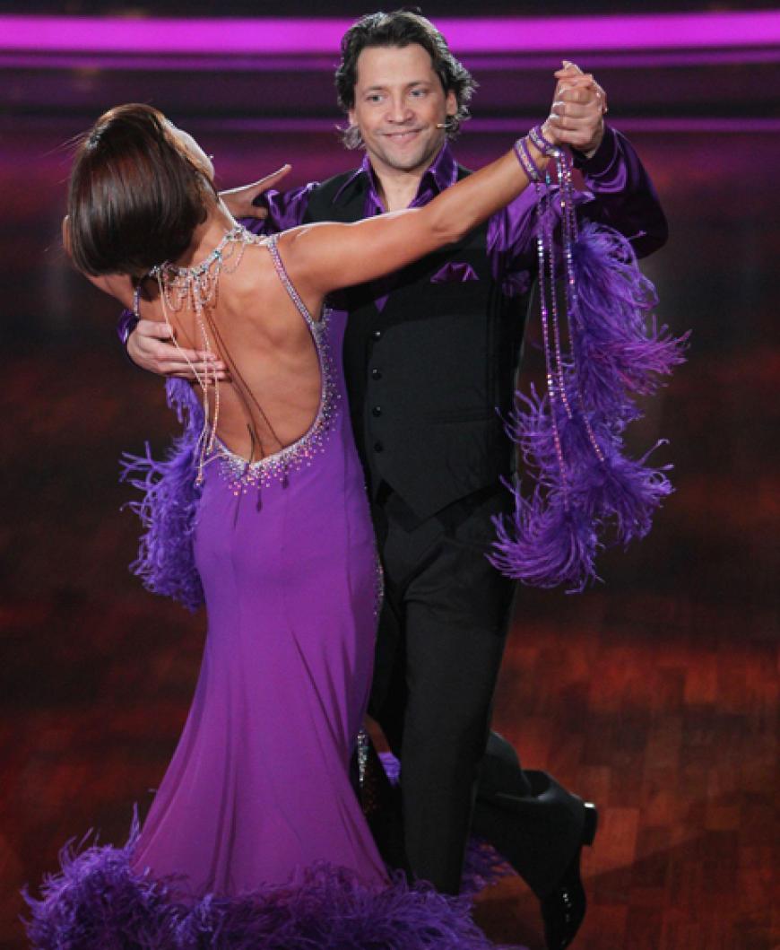 Patrick Bach und Melissa Ortiz-Gomez tanzten den Langsamen Walzer