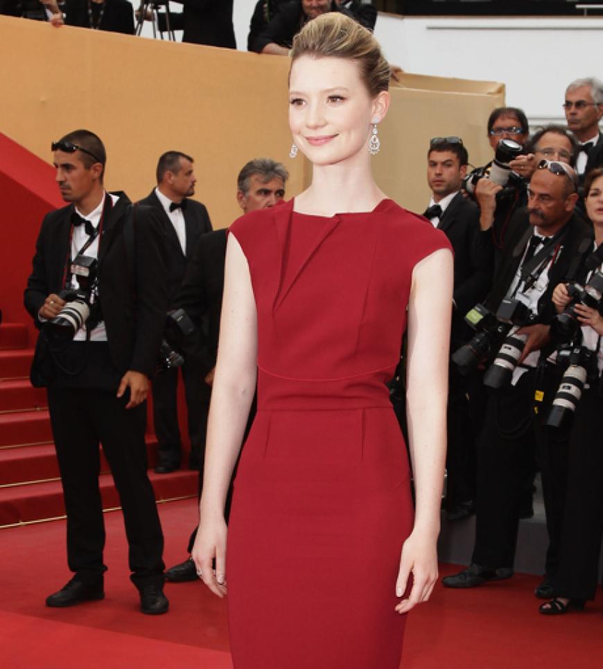 Klassisch: Hollywood-Neuling Mia Wasikowska auf der Premiere von