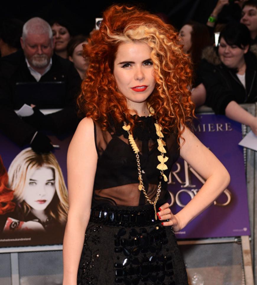 Lockekopf: die britische Sänger-Schauspielerin Paloma Faith