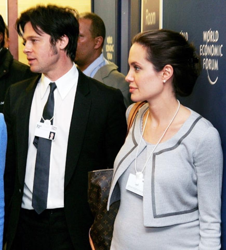 Für den guten Zweck unterwegs: Brad und Angelina