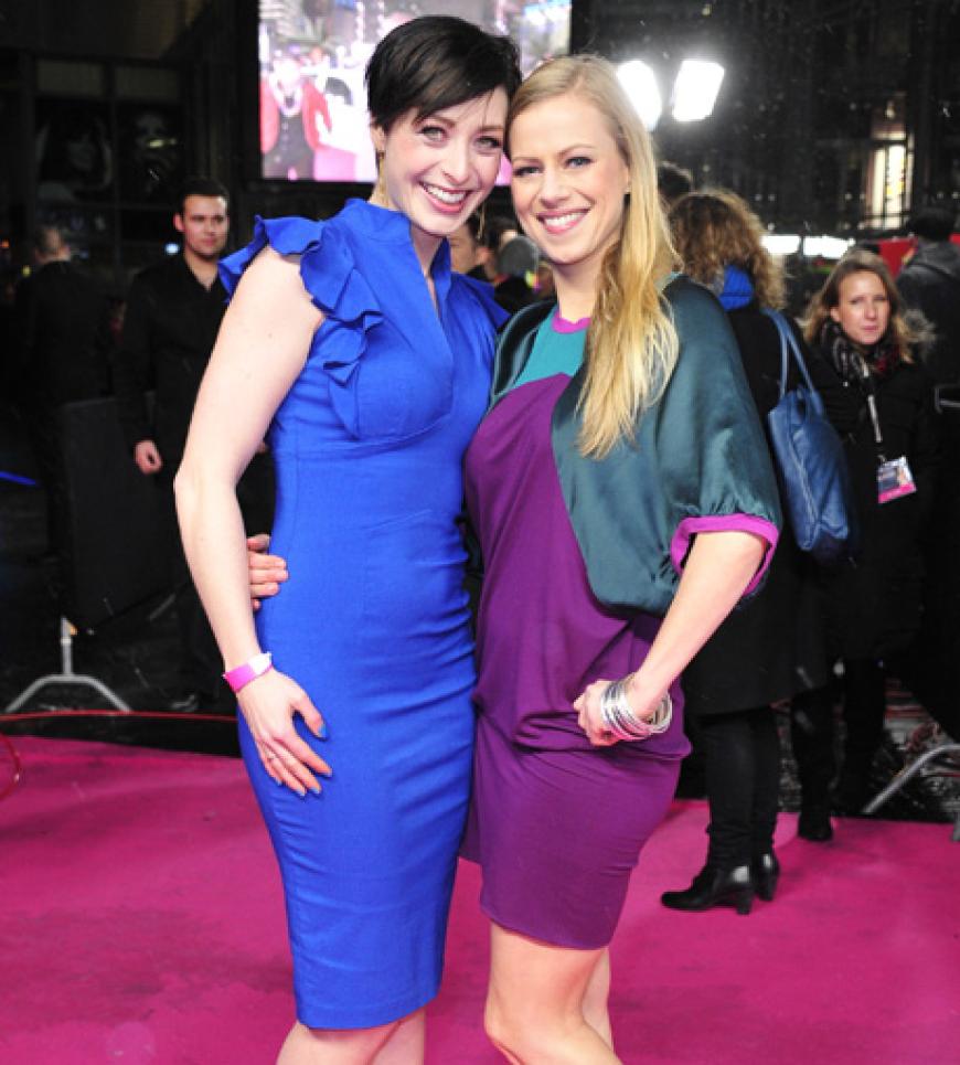 Soap-Star Kathy Weber und Anneke Dürkopp