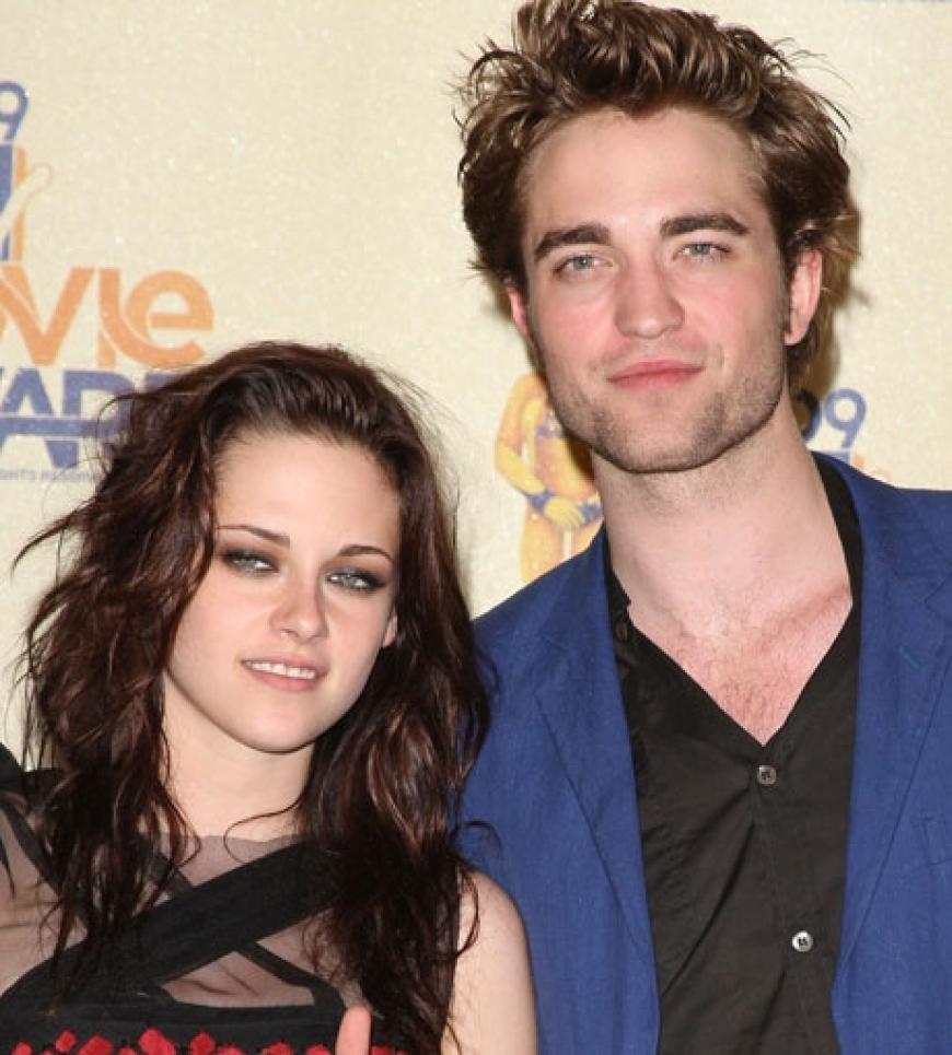 Die Abräumer des Abends: Robert Pattinson und Kristen Stewart