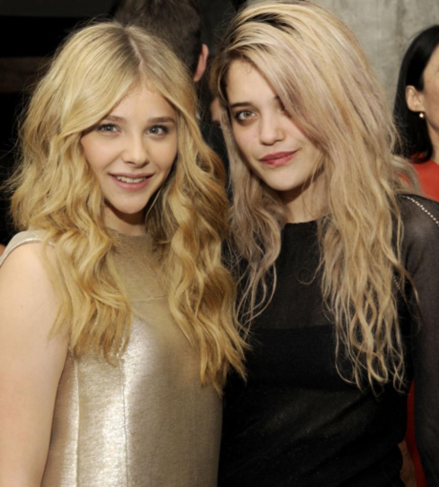 Nachwuchsstars: Chloe Moretz and Sky Ferreira