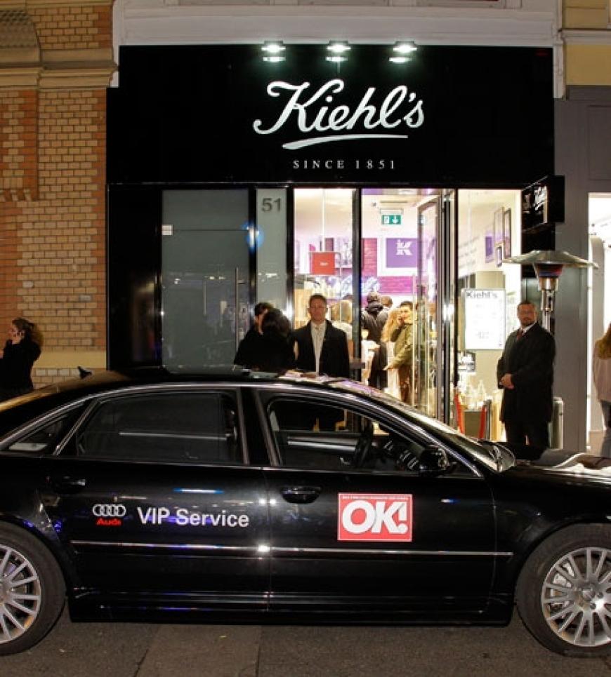 Der Audi-Shuttle-Service
brachte die feierfreudigen VIPs
bequem nach Hause