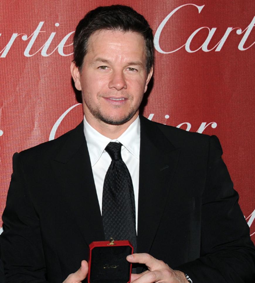Mark Wahlberg freute sich mit seinen Kollegen ...