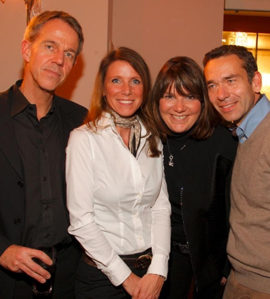 Klaus Dahm (Chefredakteur OK!), Carmen Kleinfeldt (Anzeigenverkauf OK!), Ulrike Geisert (Anzeigenleitung OK!), Thomas Seeger-Hellbach (Marketingleiter Mäurer und Wirtz)