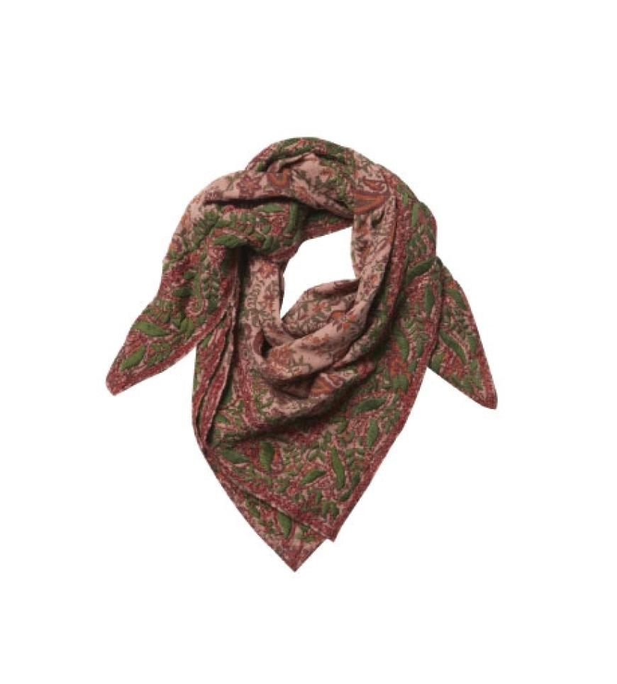 Tuch mit ornamentalem Muster von Massimo Dutti, ca. 60 Euro