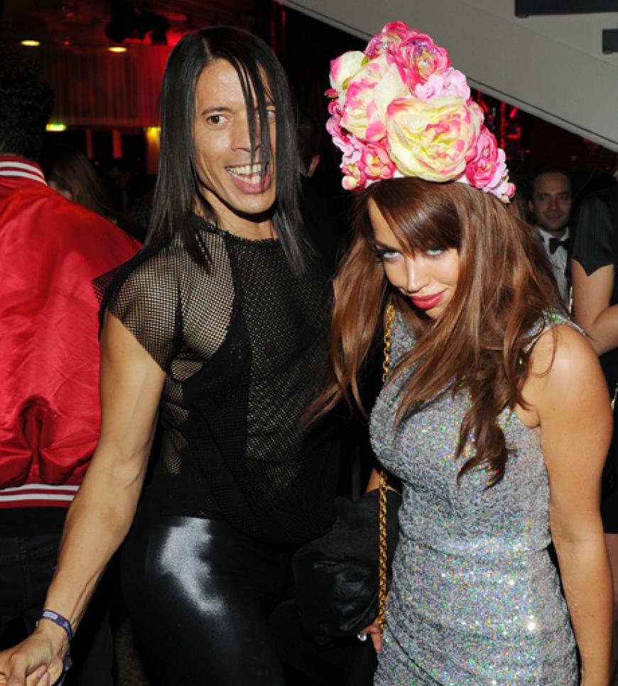 Wer gab hier wem Styling-Tipps? Aura Dione und Jorge Gonzales
