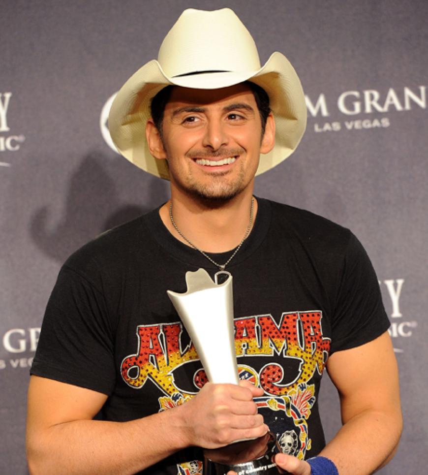 Zum fünften Mal in der Folge wurde Brad Paisley zum