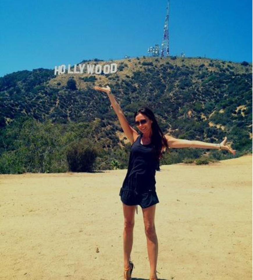 Vic zeigt sich in L.A. entspannt