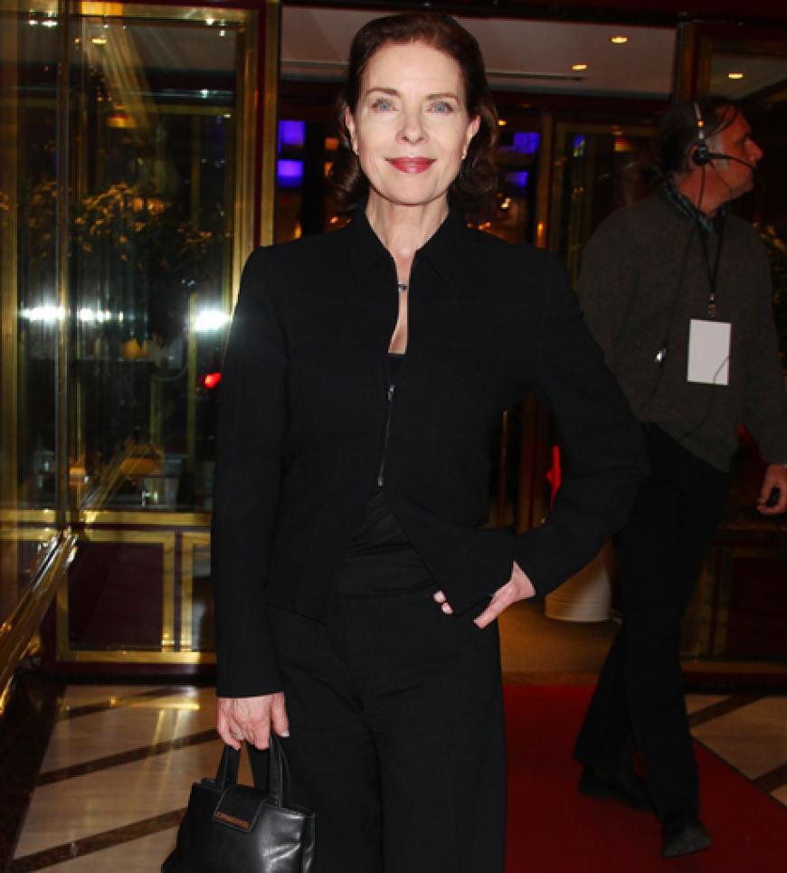 Gudrun Landgrebe feierte ebenfalls im Delphi-Kino in Berlin mit