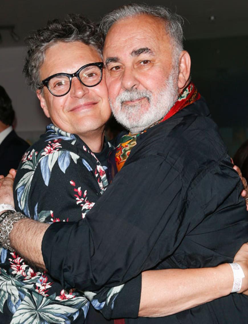 Buddies: Rolf Scheider und Udo Walz