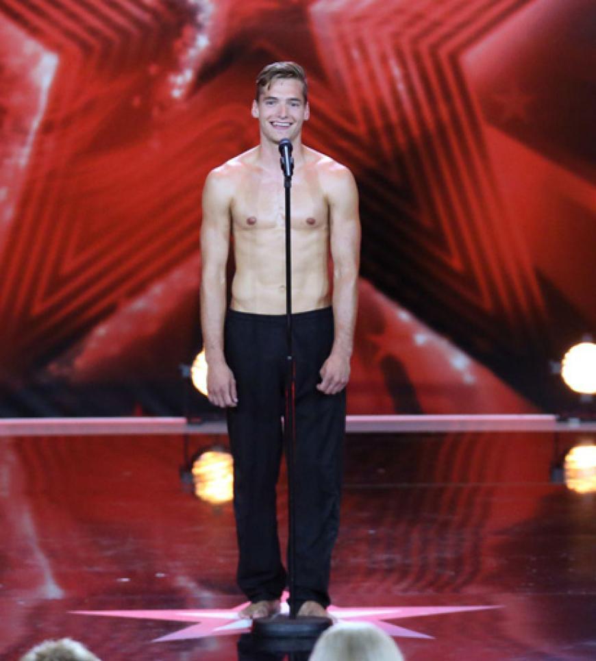 Vincent Wagner konnte mit seiner Breakdance-Einlage die Jury überzeugen. Es ist ein Wunder, dass der Tänzer wieder auftreten kann, denn er wäre fast verbrannt.