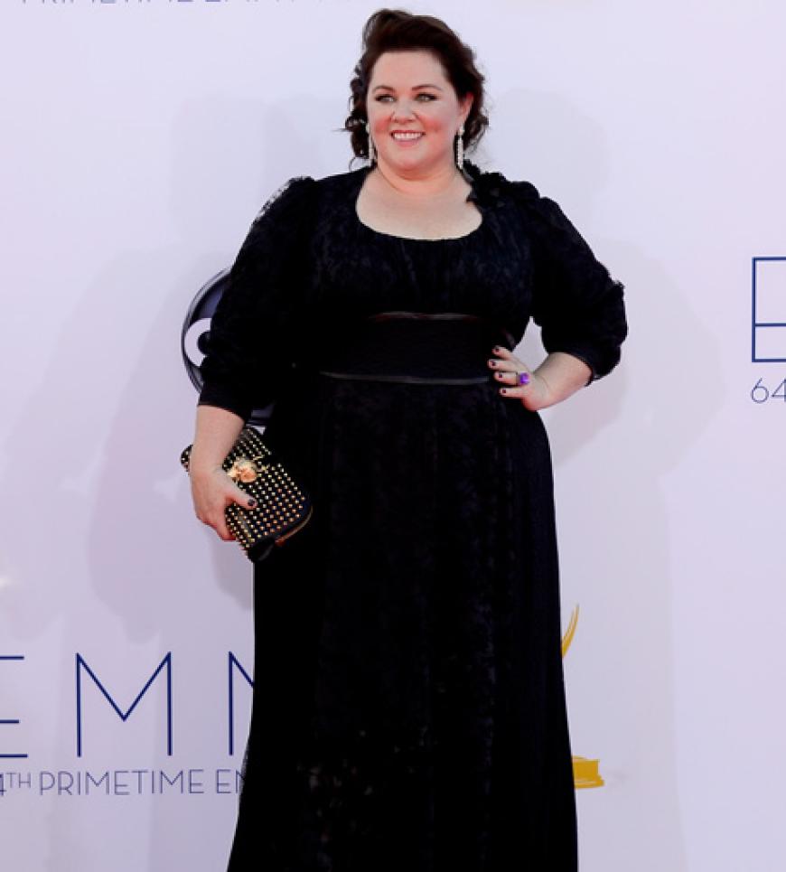 Schauspielerin Melissa McCarthy bevorzugte Schwarz