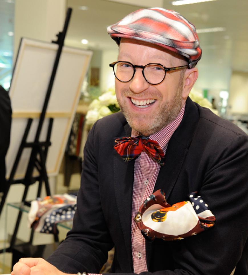Thomas Rath ist selber Designer und hat seine eigene Modelinie