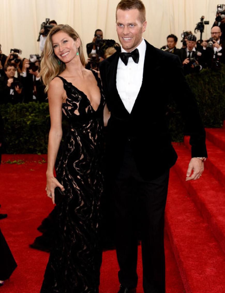 Power-Couple: Tom Brady mit seiner Frau und Supermodel Gisele Bundchen