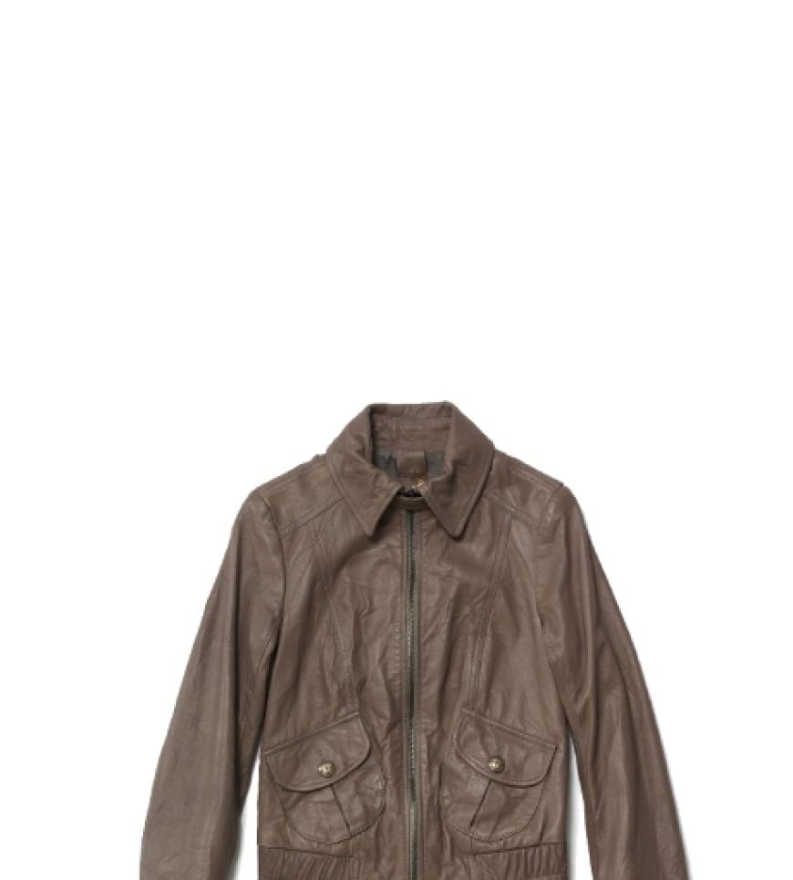 Blouson in Mausgrau von Patrizia Pepe, ca. 570 Euro