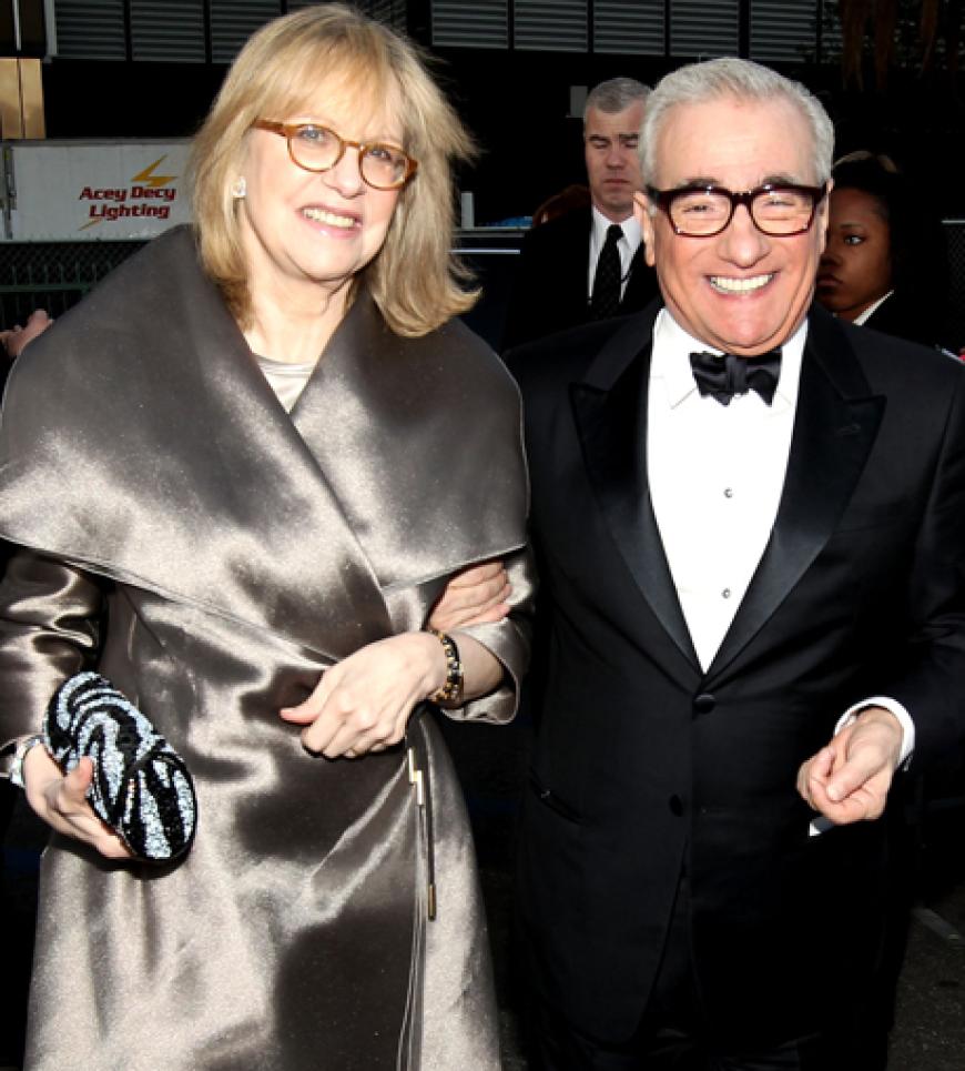 Regisseur Martin Scorsese strahlte in die Kameras. An seiner Seite: Ehefrau Helen Morris