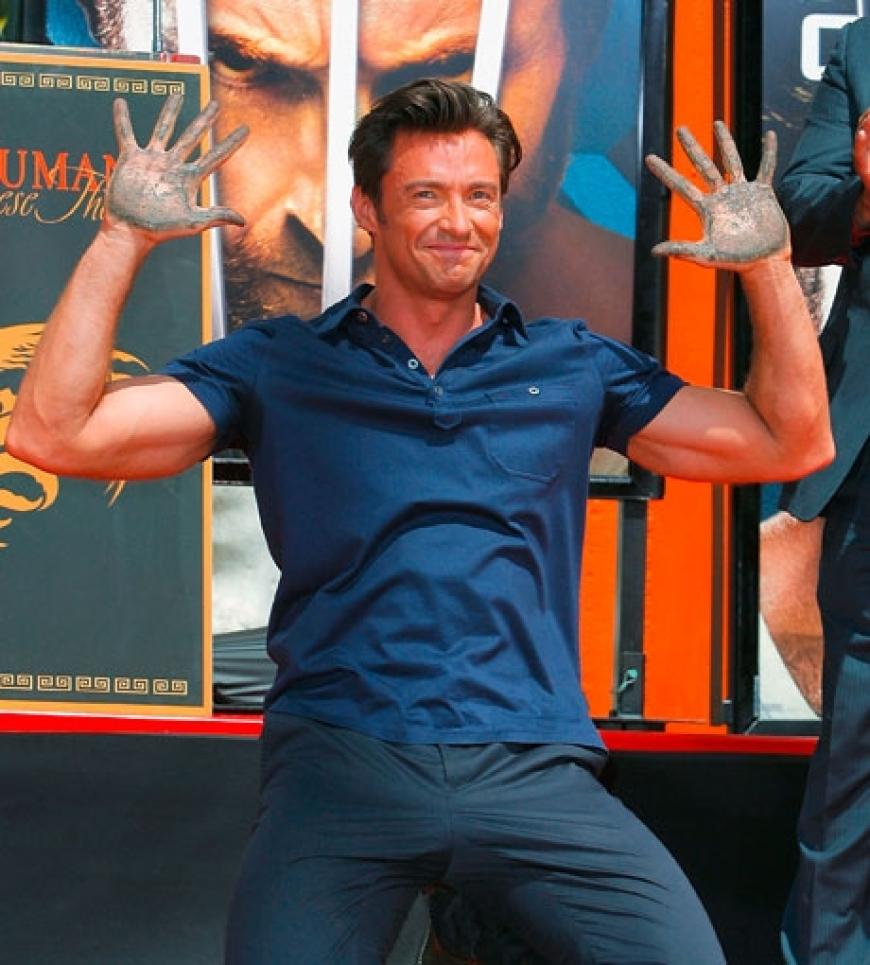 Der australische Schauspieler ist stolz auf seinen Stern auf Hollywoods berühmtesten Boulevard