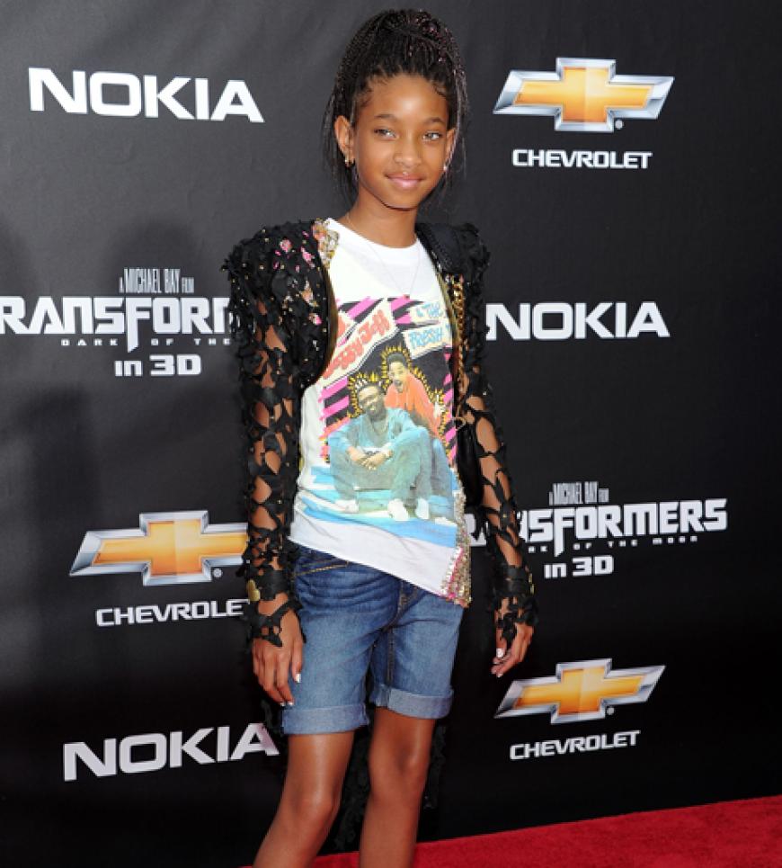 Willow Smith ließ sich die Transfromers 3 Premiere nicht entgehen