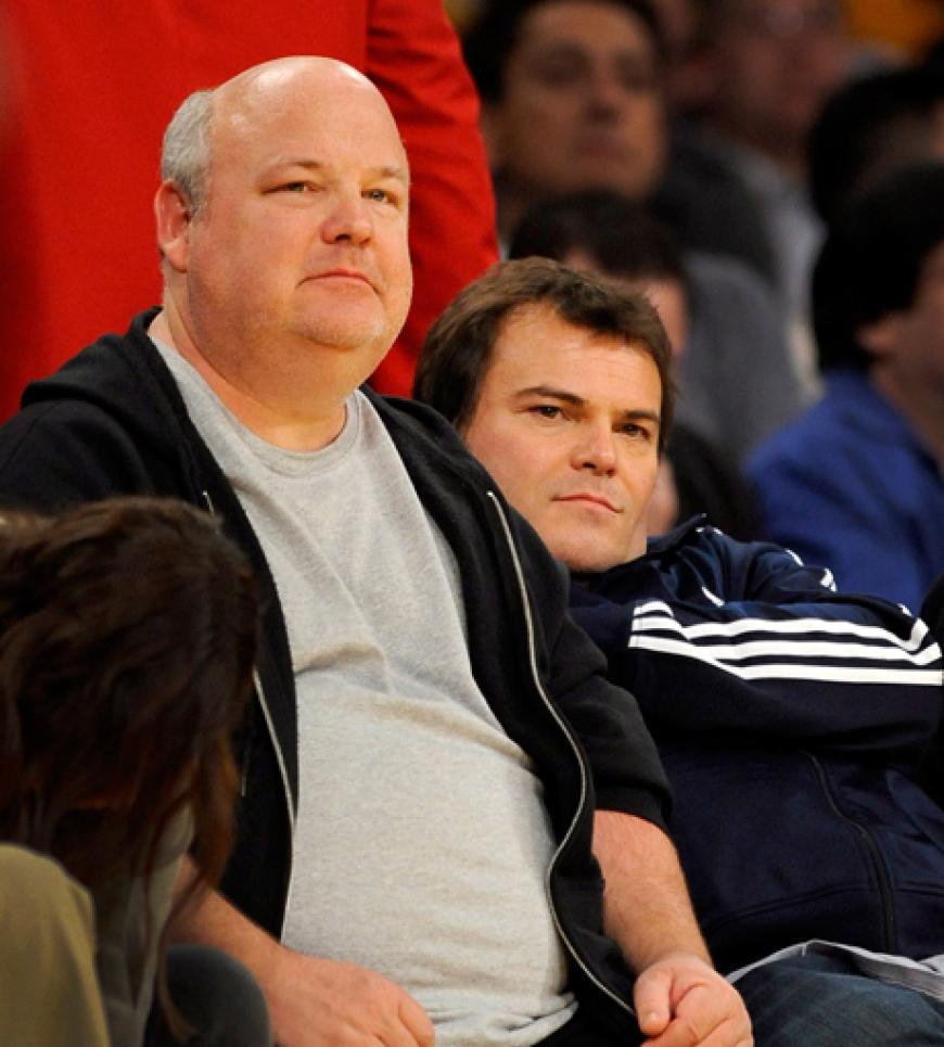 Gingen es gemütlich an: Kyle Gass mit Jack Black