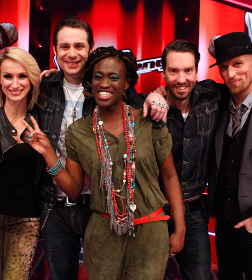 Team BossHoss mit Ivy Quainoo, Ramona Nerra und Ole