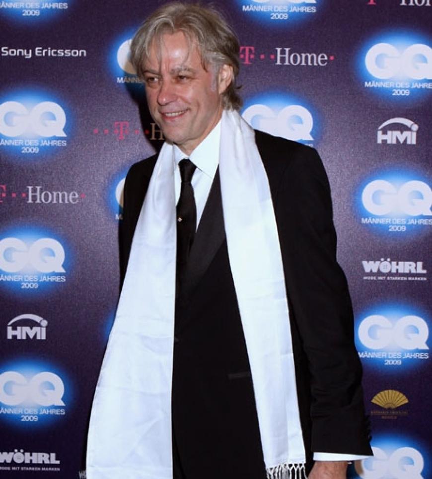Live-Aid-Initiator Bob Geldof freut sich über die große Aufmerksamkeit für sein Engagement. Er wurde für sein karitatives Lebenswerk ausgezeichnet