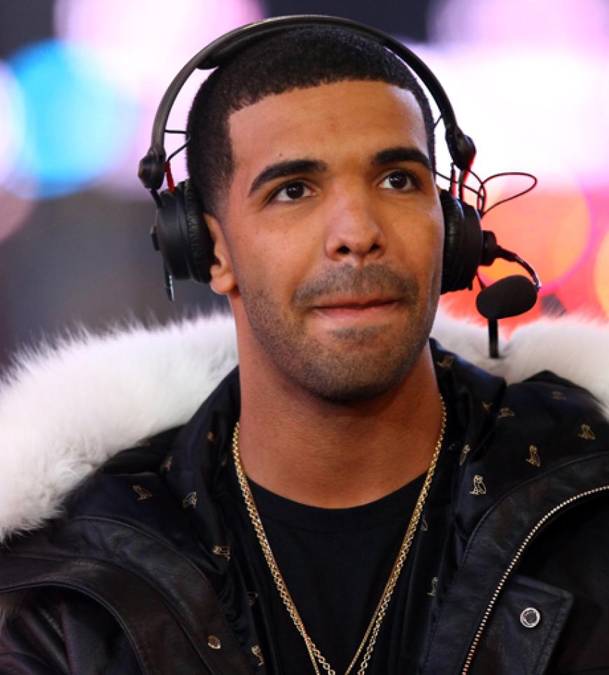 Auch Rap-Star Drake feierte im Big Apple mit