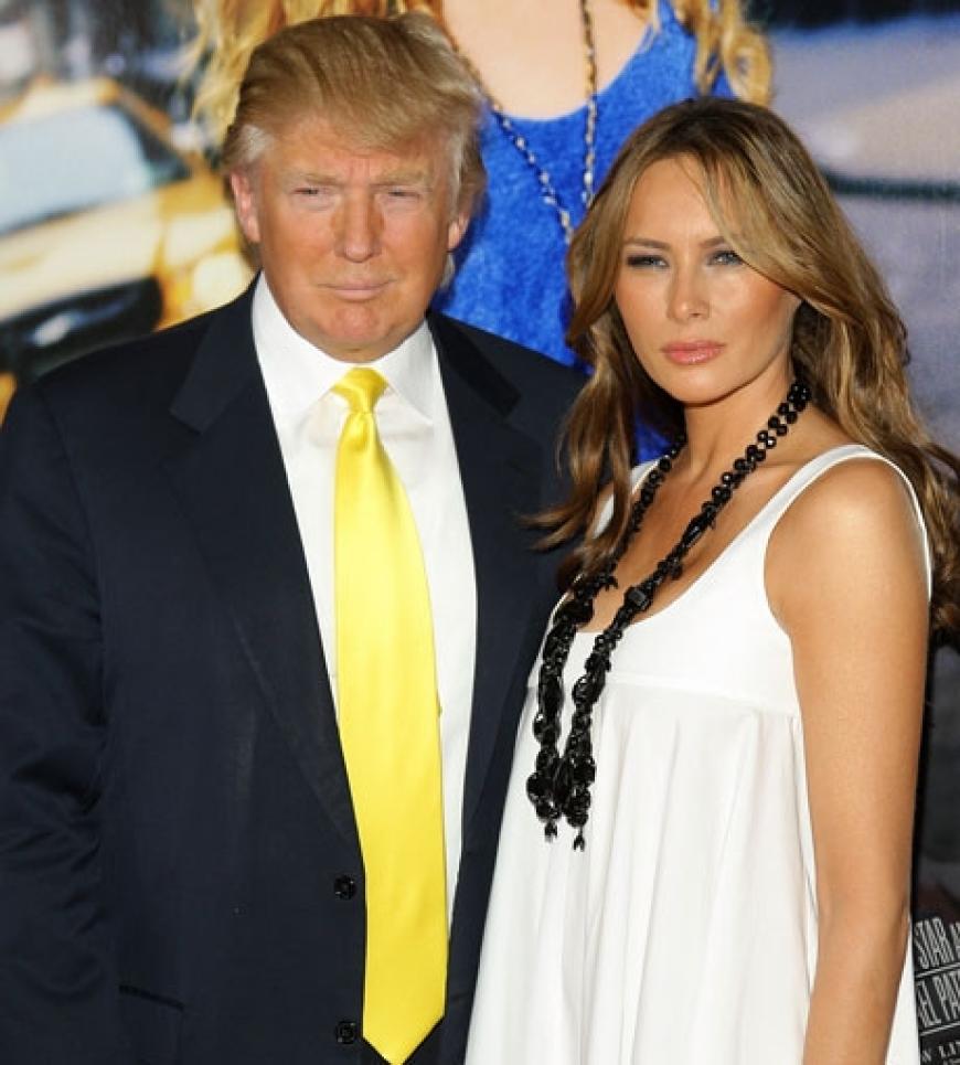 Bekanntes Schema: Alter Mann, junge Frau: Donald Trump und seine Ehefrau Melania Knauss