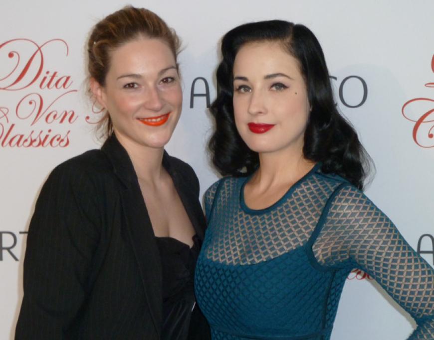 ... und Dita von Teese ...